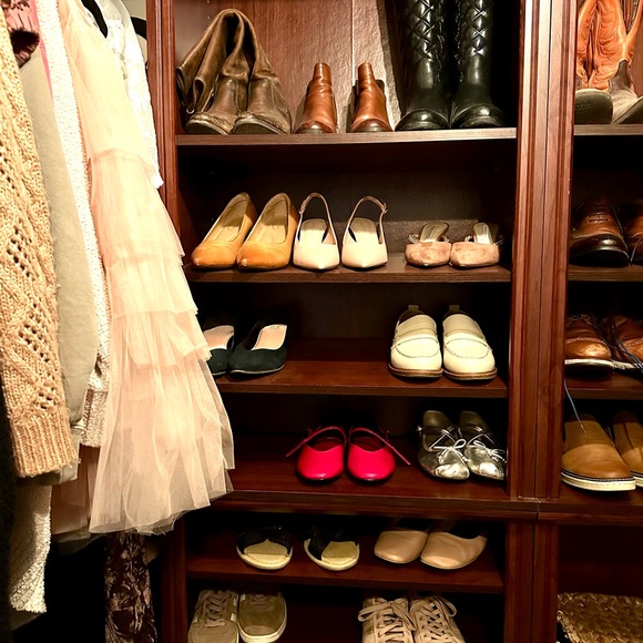 Zara Patent Faux Leather Red Mary Janes - Picture 8 of 8